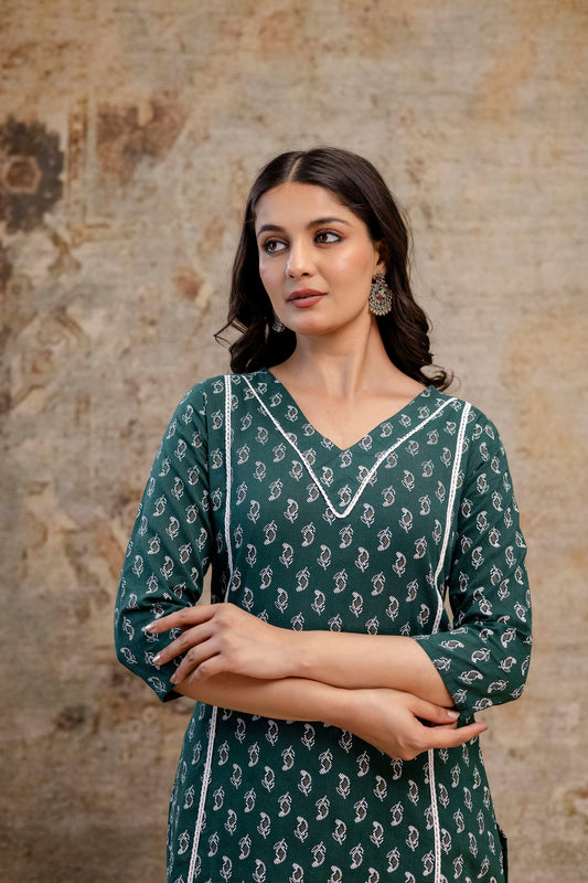 Women's Pure Cotton Co-ord Set