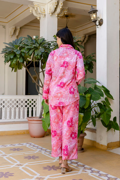 Pure Cotton Hand Work Co-Ord Set