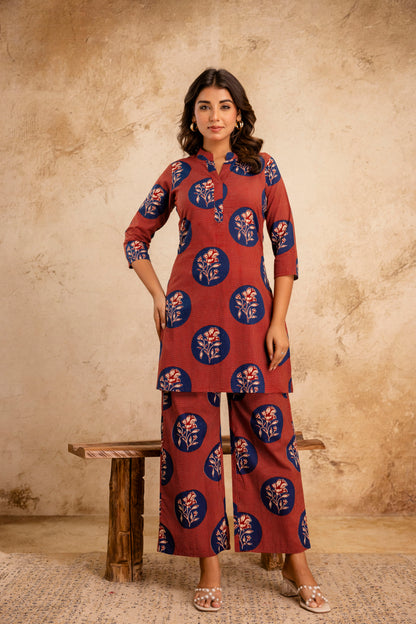 Pure Cotton Co-Ord Set