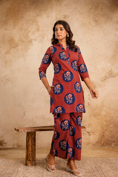 Pure Cotton Co-Ord Set