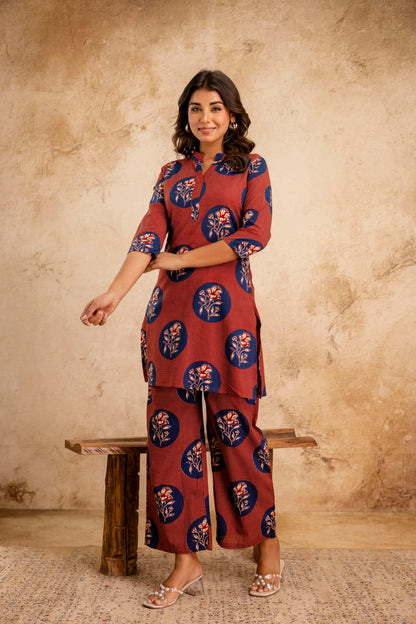 Pure Cotton Co-Ord Set