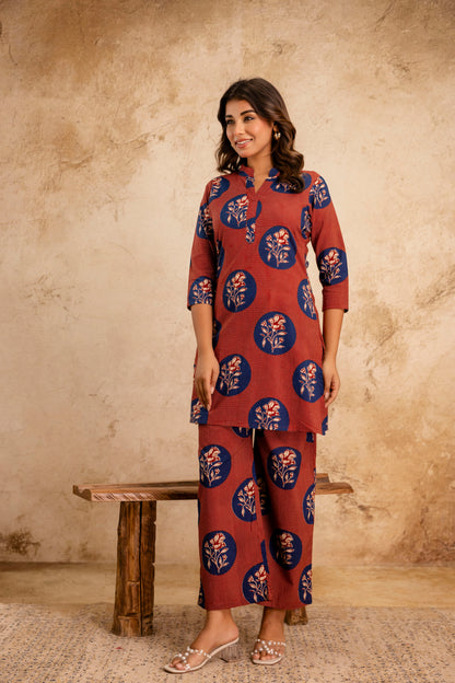 Pure Cotton Co-Ord Set