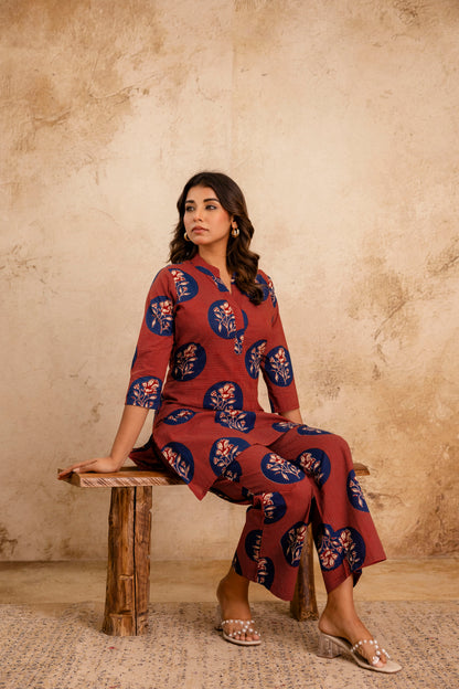 Pure Cotton Co-Ord Set