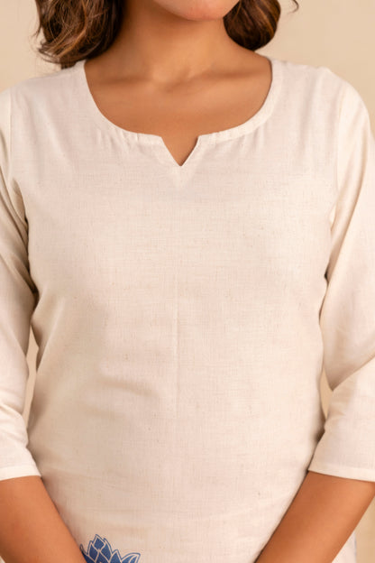 Pure Cotton Flex Printed Co-Ord Set