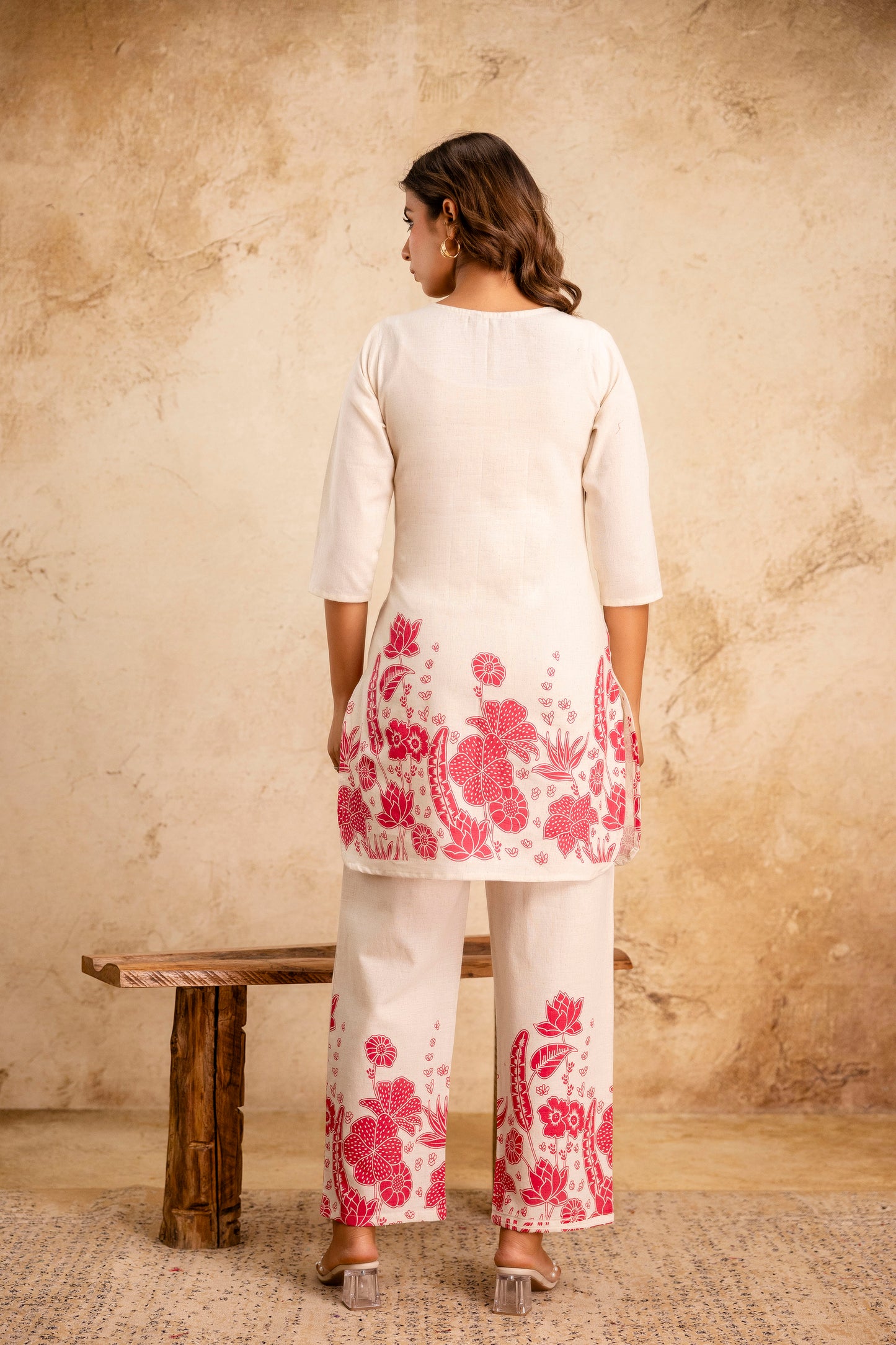 Pure Cotton Flex Printed Co-Ord Set