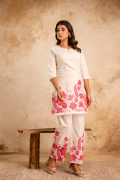 Pure Cotton Flex Printed Co-Ord Set