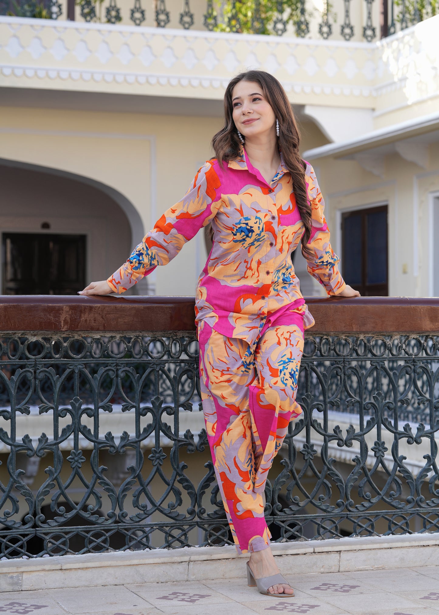 Pure Cotton Printed Co-Ord set