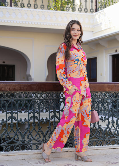 Pure Cotton Printed Co-Ord set