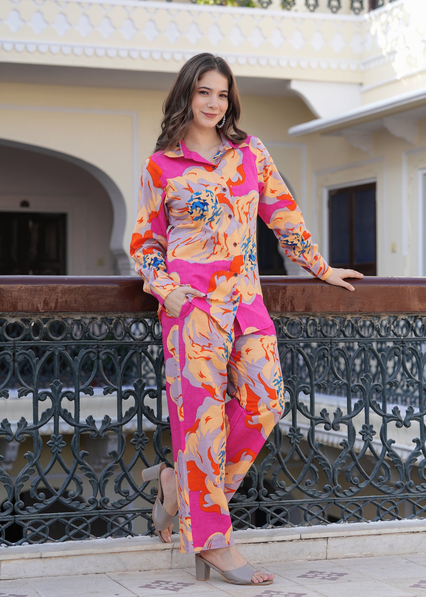 Pure Cotton Printed Co-Ord set