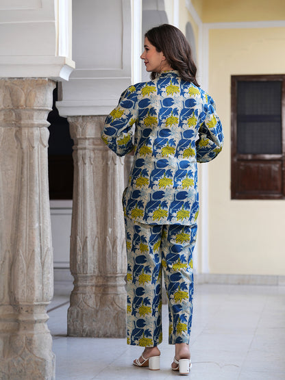 Pure cotton Floral Co-Ord set